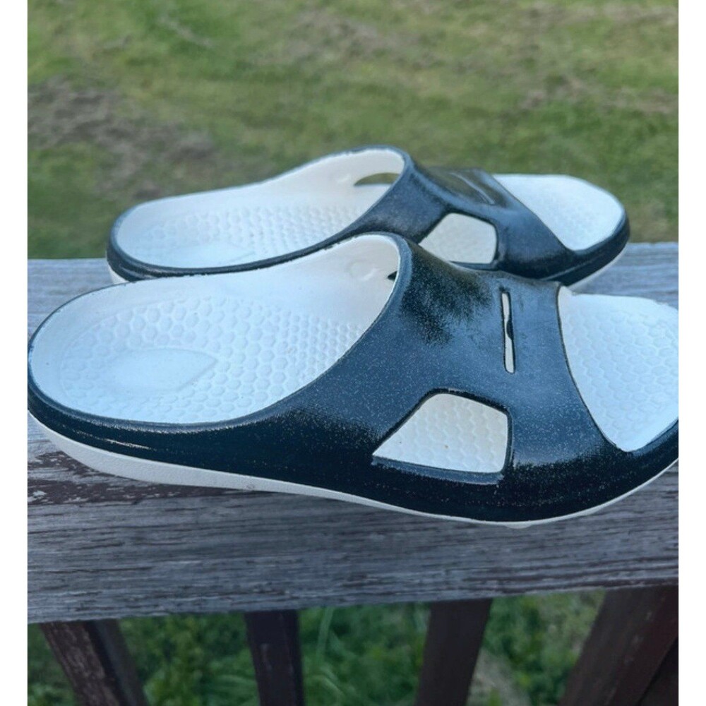 Spenco Fusion 2 Black Pearl Slides Women's Slide US size 7